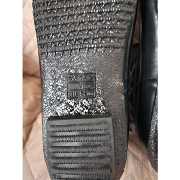 Black Aztec Print Khombo Fleece Lined Winter Boots, Size 11. No box - Picture 6 of 6